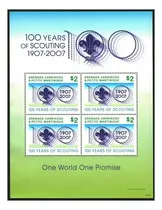 Comprar 2007 Aniv Movimiento Boy Scout Grenada Carriaco (bloque)mint