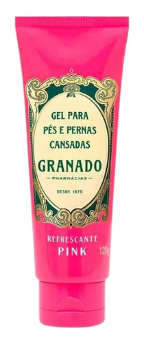 Gel Para Pés E Pernas Cansadas Granado Pink 120g