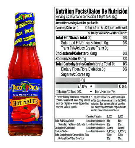 Salsa Picante Mexicana 198 Gramos Paquete De 6 Unidades