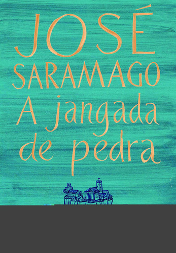 A jangada de pedra, de Saramago, José. Editora Schwarcz SA, capa mole em português, 2006