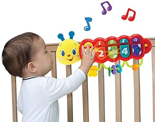 Imagen 1 de 6 de Kiddolab Lira The Caterpillar, Baby Music Light Up Toy Piano