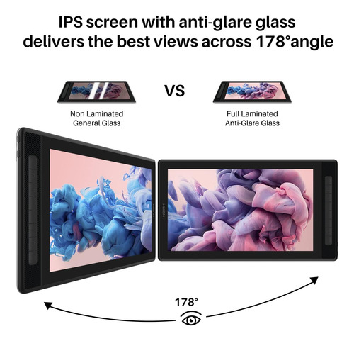 2022 Huion Kamvas Pro 16 2.5k Qhd Tableta De Dibujo Con P...