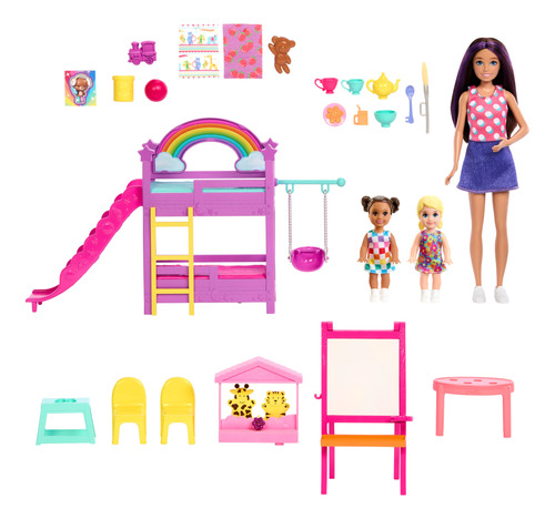 Conjunto De Brinquedo Dia De Cuidado Barbie Skipper