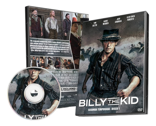 Dvd Série Billy The Kid 2a Temporada Completa - Lançamento