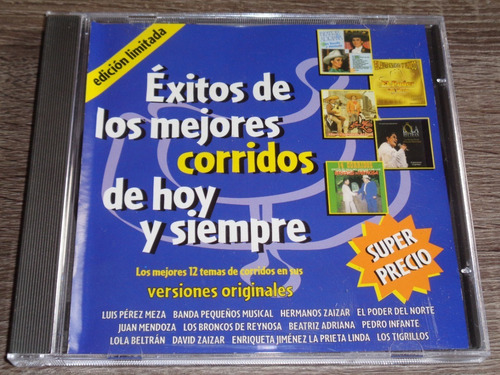 Éxitos De Los Mejores Corridos De Hoy Y Siempre, Warner 2005 (Usado)