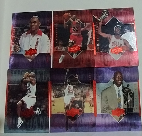 X6 Upper Deck Michael Jordan Basketball Rare Cards 1999