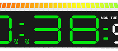 Reloj Digital Led Música Regalos De Reloj Electrónico 9