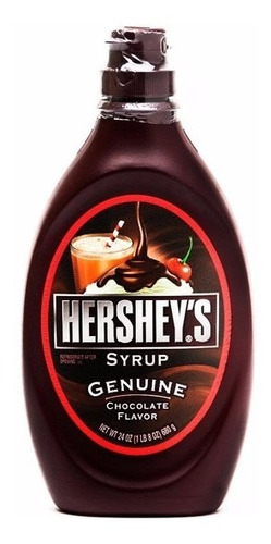 Crema Hershey's Syrup Sirope Chocolate Americano 623g