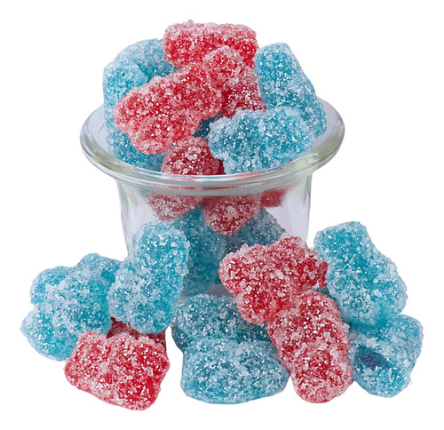 Icee Gomita De Ositos Aciditos Sabor Cereza Y Mora Azul 454g