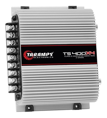 Módulo Taramps Ts400x4 Potencia 400w Rms 4 Canais 2 Ohms