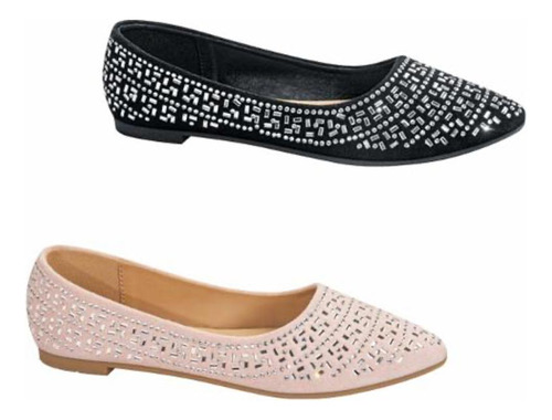 Kit Ballerina Piedras Pink By Price Shoes Multicolor Mujer