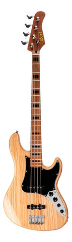 Cort Bajo Eléctrico 4 Cuerdas Natural Gb64jj-Nat