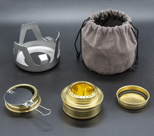 Mini Quemador De Estufa De Alcohol Portátil Al Aire Libre Pa