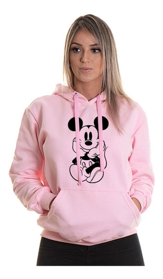 blusa de moletom feminina mickey