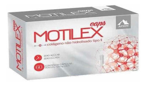 Motilex Caps Colágeno Tipo 2 Não Hidrolisado C/60 Cápsulas