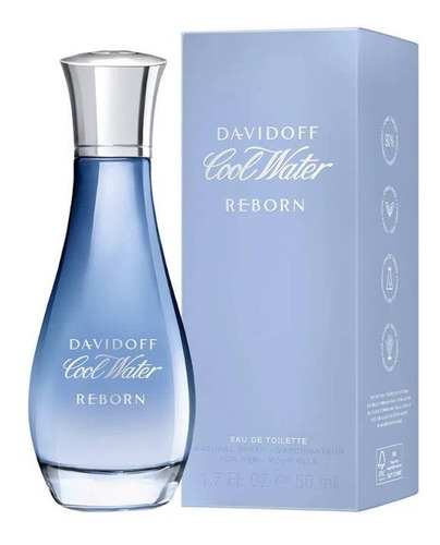  Davidoff Cool Water Reborn Para Mujeres Edt. 50 Ml T