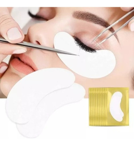 50 Parches Hidrogel Para Lifting Y Extensiones De Pestañas