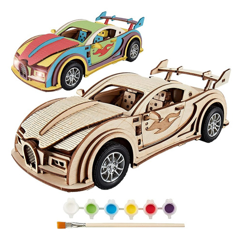 Think Gizmos 3d Wooden Puzzle Para Adultos Y Adolescentes - 