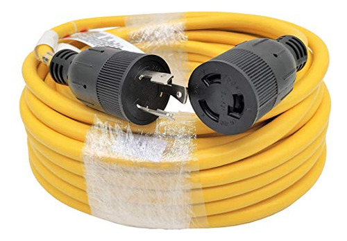 Cable De Extensión Parkworld Nema L6-20, 3 Clavijas Con Cier