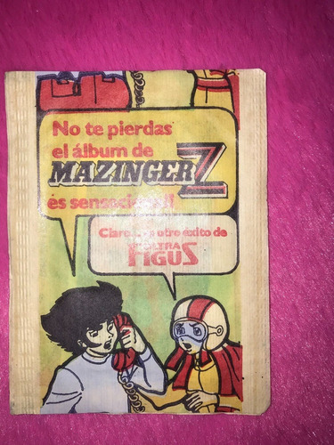 Imagen 3 de 3 de Mazinger Z - Sobre Original Cerrado