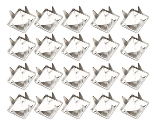 Juego De 400 Remaches Cuadrados Para Artesanía En Cuero, De