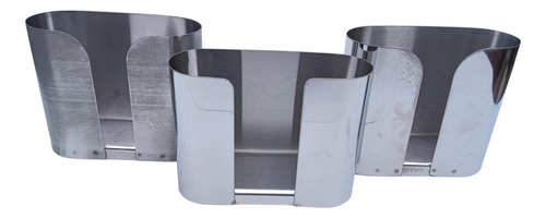 5 Servilleteros De Acero Porta Servilletas Caja Restaurant