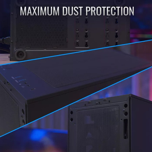 Gabinete Gamer Aerocool Interstellar Mid-tower Rgb Negro