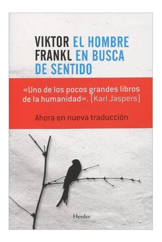 Libro El Hombre En Busca De Sentido - Victor Frankln