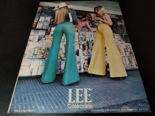 (pb635) Publicidad Clipping Lee Jeans * 1973