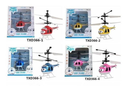 Bola Voladora Luminosa Rgb Recargable Usb Drone Juguete