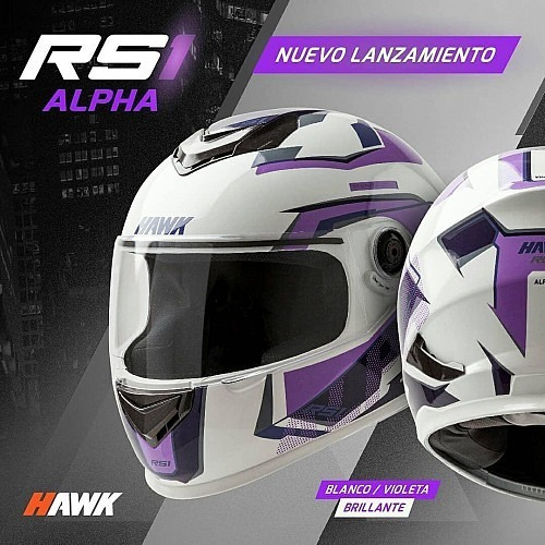 Casco Hawk Rs1 Alpha - Portalvendedor