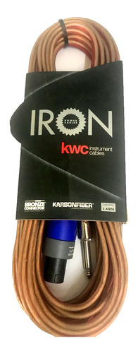 Cable Bafle Kwc Iron 402 Speakon/plug 9 Mts - Prm