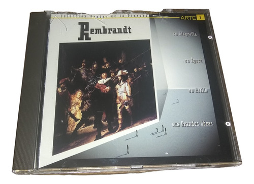 Rembrandt Cd-rom. Arte 7. Genios De La Pintura