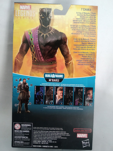 T'chaka Black Panther Baf M'baku Marvel Legends