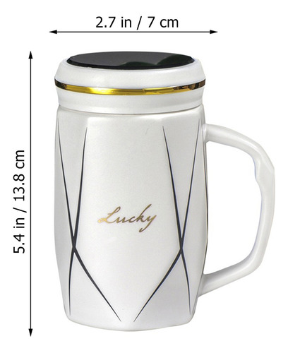 Taza De Té De Cerámica, Taza De Agua Portátil Para Bebidas,