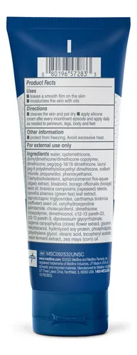 Apósitos Medline Remedy Crema De Silicona Clínica (2 Oz), Si