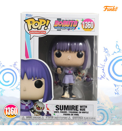 Funko Pop Sumire Con Nue #1360 Boruto Naruto Next Generation
