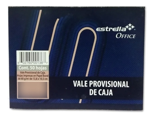 20 Blocks De Vale De Caja Provisional 13.8 X 10.5 50 H C/u