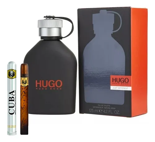 Just Different Hugo Boss 125ml Caballero perfume Cuba 35ml Meses