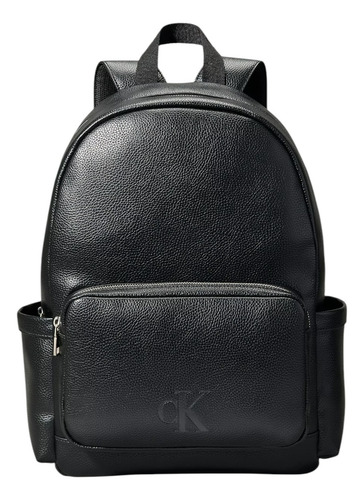Mochila Calvin Klein Urbana Unisex Negro Escolar - Original Negro Liso