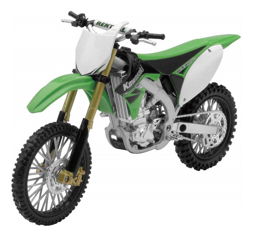 New Ray Kawasaki Kx450 f Modelo  escala 1: 12/verde