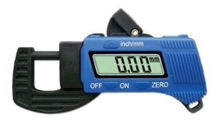 Imagen 1 de 3 de Micrometro Digital Mide Espesor Más Rápido Que Pie De Rey
