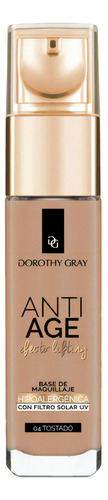 Base de maquillaje en cremoso Dorothy Gray Anti Age tono tostado - 1.05floz 30g