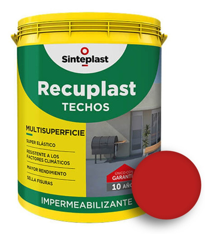 Recuplast Techos Impermeab 4lts Sinteplast- Prestigio