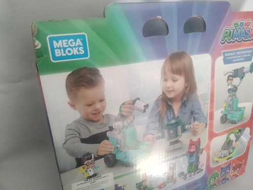 Imagen 5 de 7 de Romeo Laboratorio Movil Pj Mask Heroes En Pijamas Mega Bloks