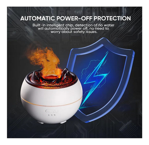 Volcano Aromatherepy Diffuser Blanco