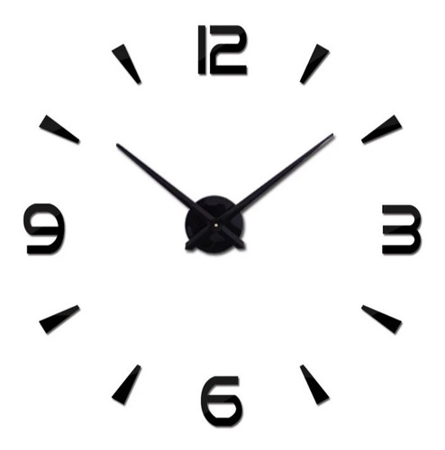 Reloj Adhesivo 3d 100 X 100 Cm