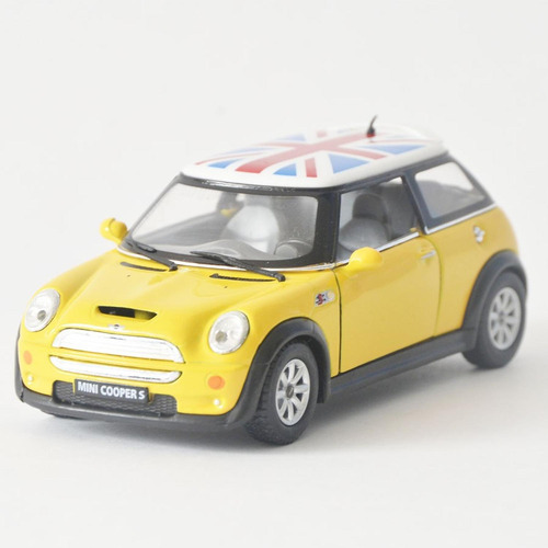 Autos De Colección Mini Cooper S Amarillo Ref 120