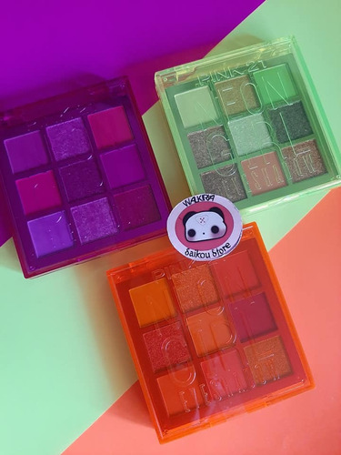 Nueva Paleta De Sombras Neon Girl Pink21 Original