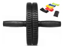 Comprar Rueda Abdominal Doble  + Alfombra + Banda Entrenamiento 